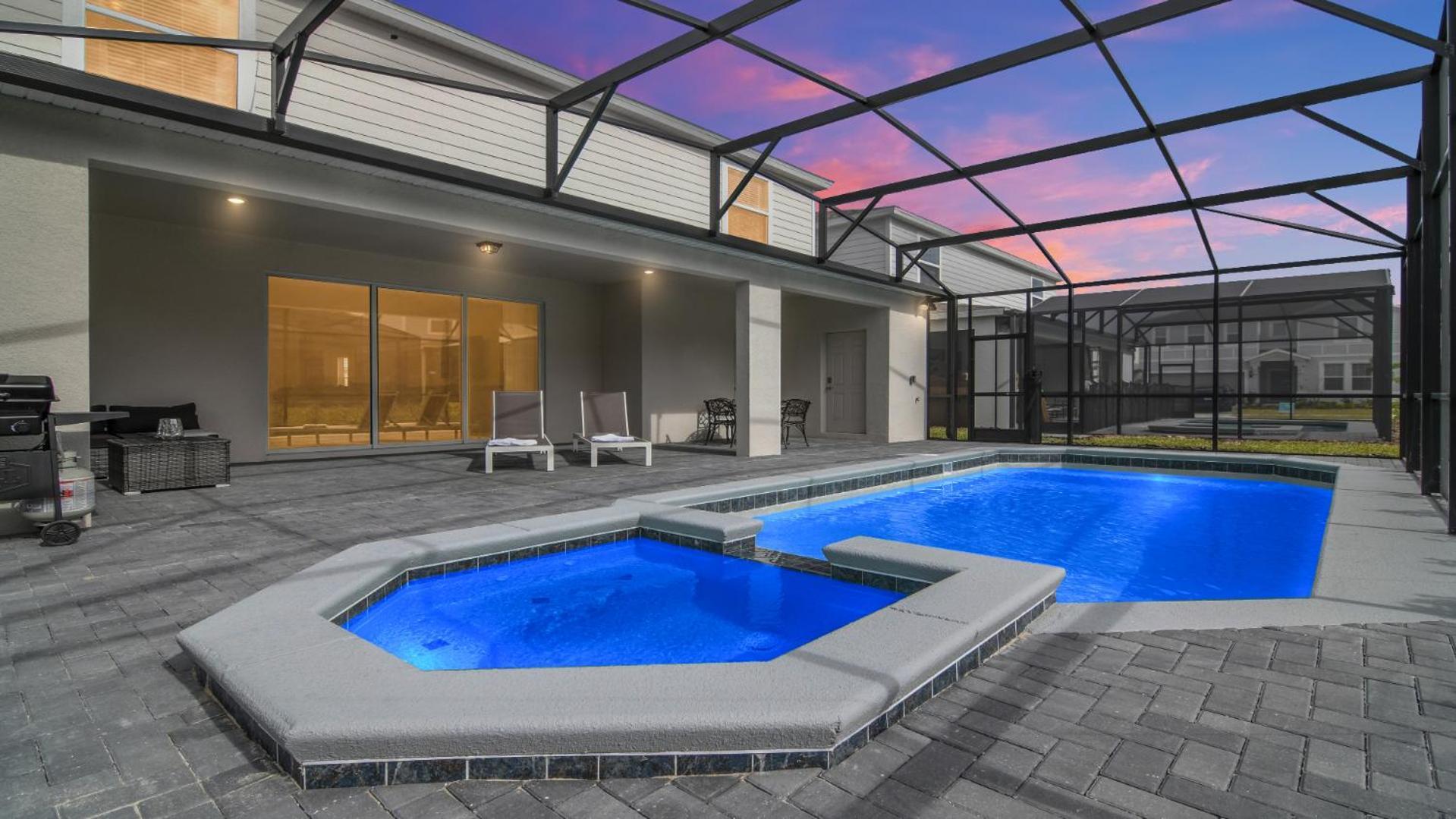 Magical Mansion 10 Bedroom W Pool Near Disney Davenport Bagian luar foto